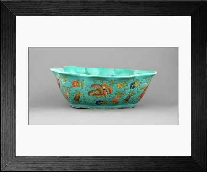 Framed Print : Bowl, about 1796-1820. Creator: Unknown Framed Print : Bowl, about 1796-1820. Creator: Unknown