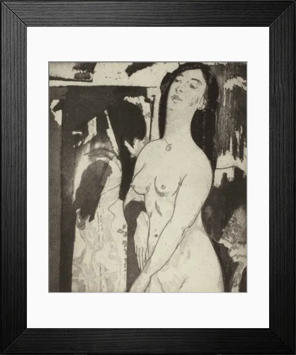 Framed Print : Doorway to Illusion, 1922. Creator: Arthur Davies Framed Print : Doorway to Illusion, 1922. Creator: Arthur Davies