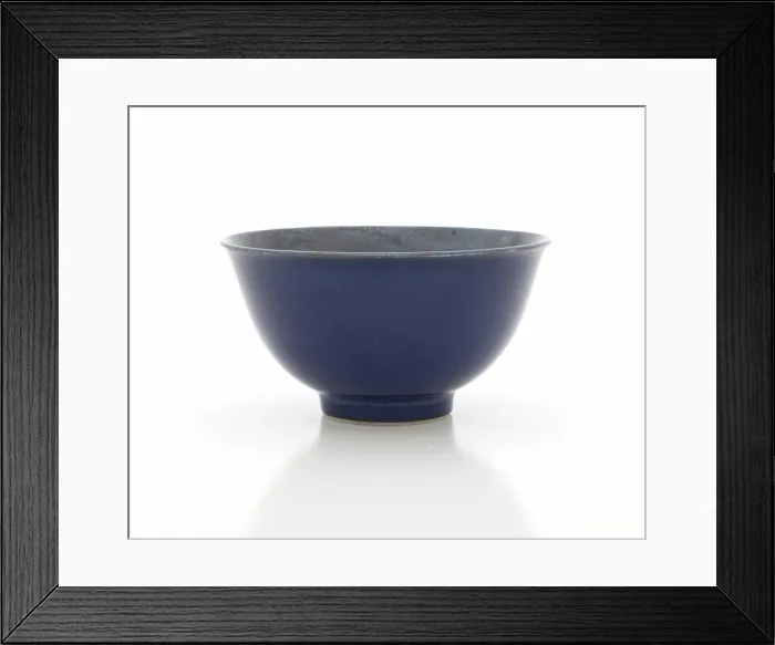 Framed Print : Bowl (one of pair), 1426-1435. Creator: Unknown Framed Print : Bowl (one of pair), 1426-1435. Creator: Unknown