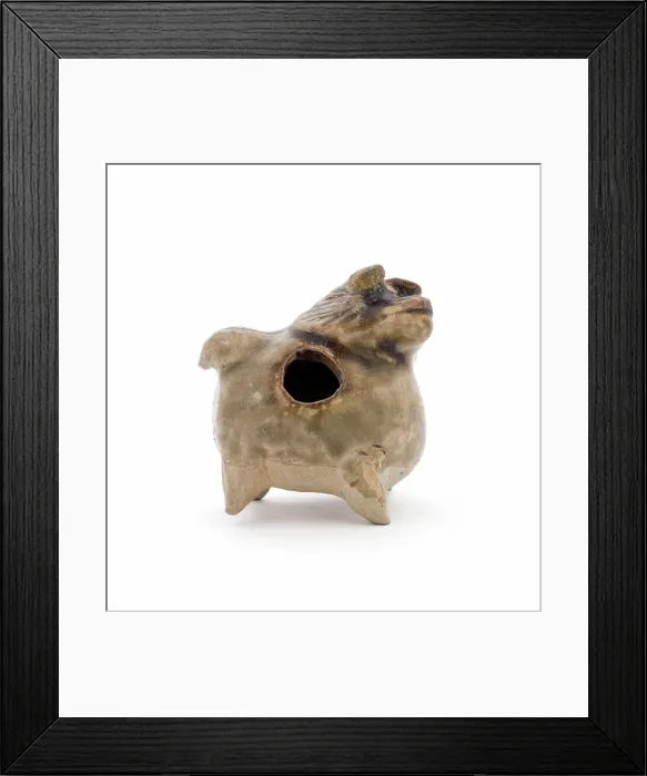 Framed Print : Whistle, Tang dynasty (618-907). Creator: Unknown Framed Print : Whistle, Tang dynasty (618-907). Creator: Unknown