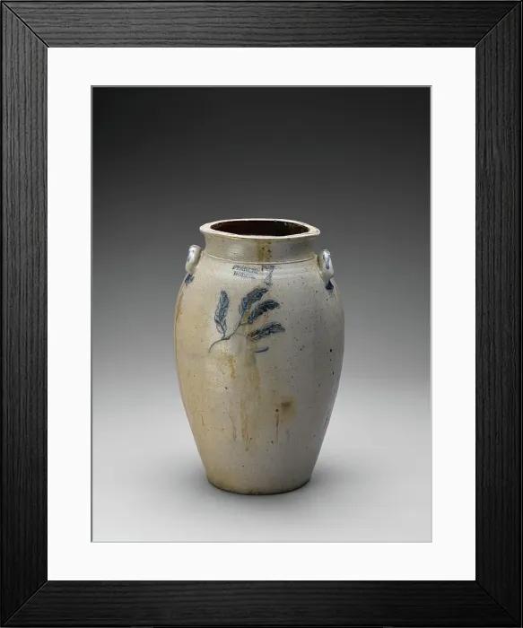 Framed Print : Jar, about 1850-1854. Creator: Francis Nolen Framed Print : Jar, about 1850-1854. Creator: Francis Nolen