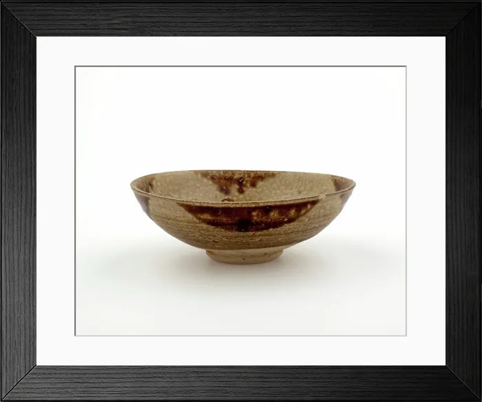 Framed Print : Bowl with arc and floral design, 800s. Creator: Unknown Framed Print : Bowl with arc and floral design, 800s. Creator: Unknown