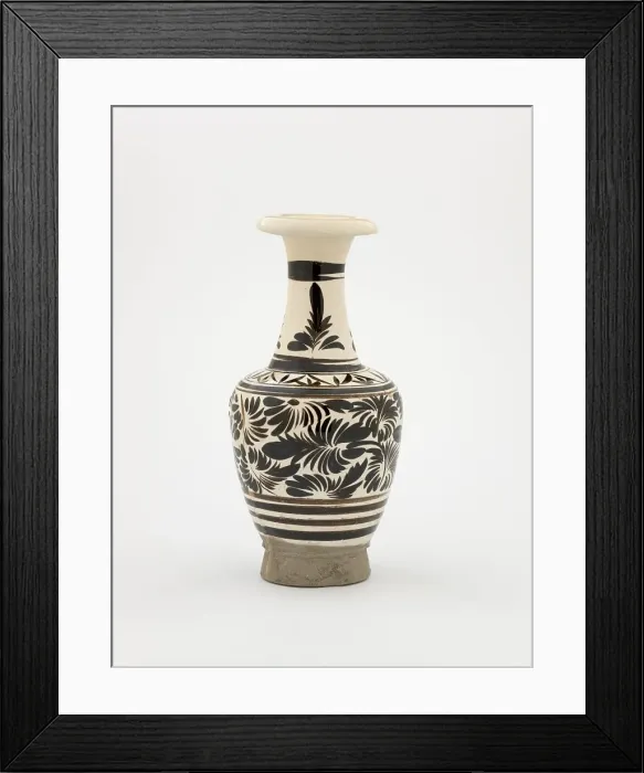 Framed Print : Vase, date unknown. Creator: Unknown Framed Print : Vase, date unknown. Creator: Unknown