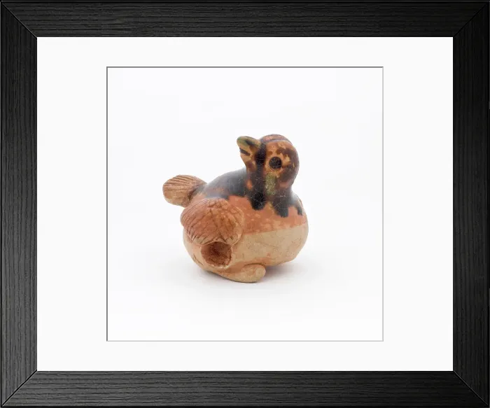 Framed Print : Whistle, Tang dynasty (618-907). Creator: Unknown Framed Print : Whistle, Tang dynasty (618-907). Creator: Unknown