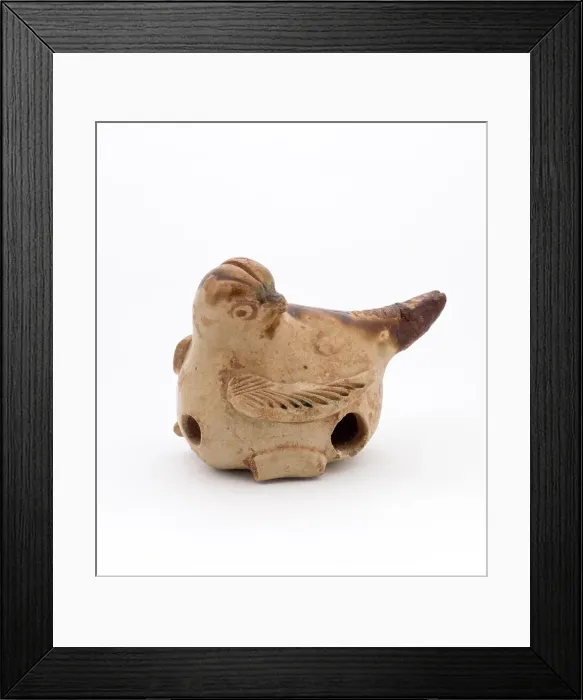 Framed Print : Whistle, Tang dynasty (618-907). Creator: Unknown Framed Print : Whistle, Tang dynasty (618-907). Creator: Unknown