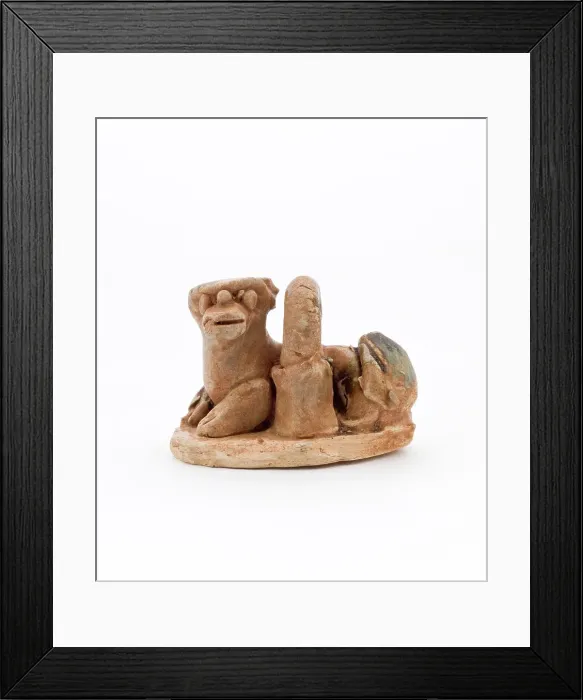Framed Print : Weight, Tang dynasty (618-907). Creator: Unknown