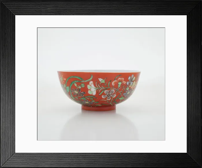 Framed Print : Bowl, 1800s. Creator: Unknown Framed Print : Bowl, 1800s. Creator: Unknown
