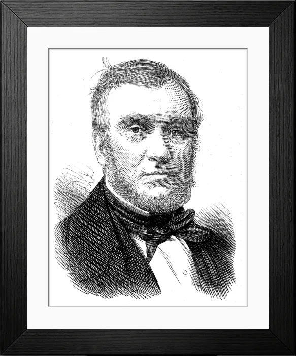 Framed Print : The late Mr T. Baring, M.P. 1873. Creator: Unknown Framed Print : The late Mr T. Baring, M.P. 1873. Creator: Unknown