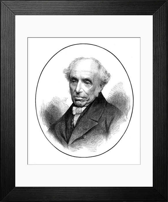 Framed Print : The late Sir Henry Holland, Bart. 1873. Creator: Unknown Framed Print : The late Sir Henry Holland, Bart. 1873. Creator: Unknown