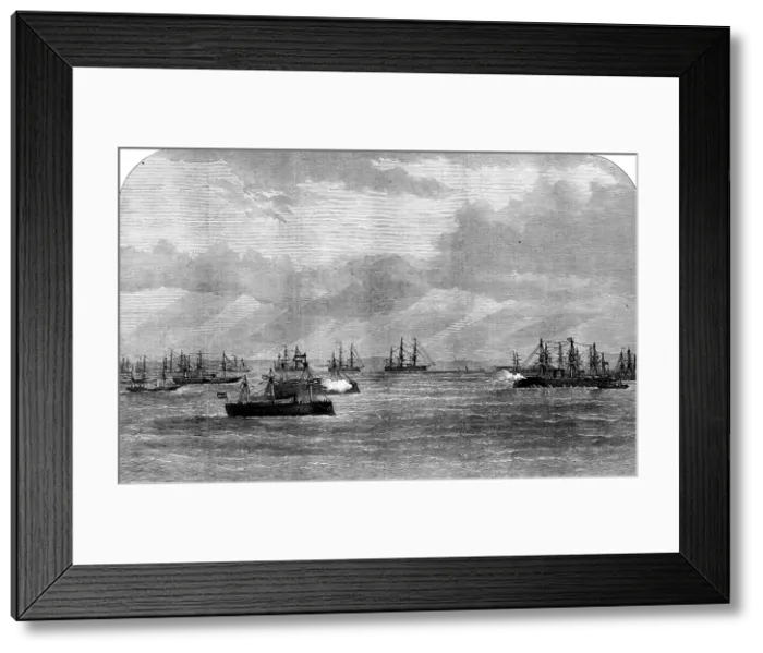 Framed Print : The Civil War in Spain: the Battle of the Escombrera, 1873. Creator: Unknown Framed Print : The Civil War in Spain: the Battle of the Escombrera, 1873. Creator: Unknown
