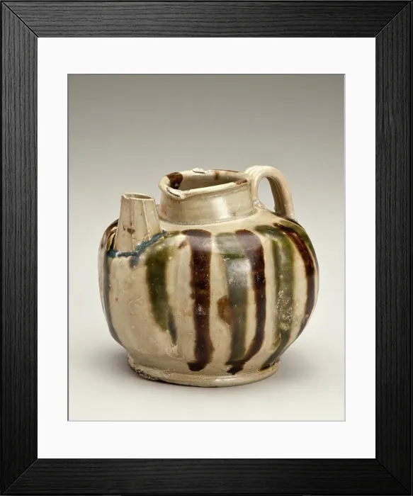 Framed Print : Gourd-shaped ewer, 800s. Creator: Unknown Framed Print : Gourd-shaped ewer, 800s. Creator: Unknown