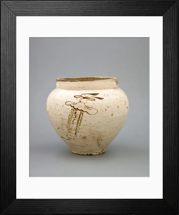 Framed Print : Jar, 1250-1350. Creator: Unknown Framed Print : Jar, 1250-1350. Creator: Unknown