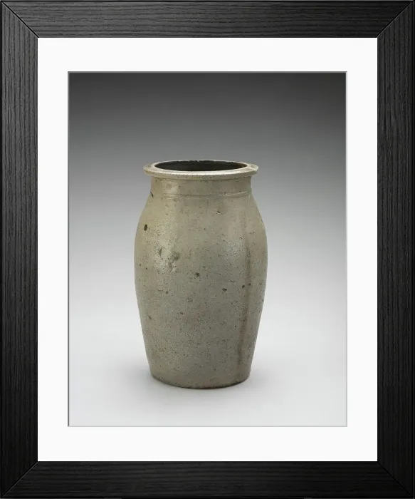 Framed Print : Jar, about 1870. Creator: Unknown Framed Print : Jar, about 1870. Creator: Unknown
