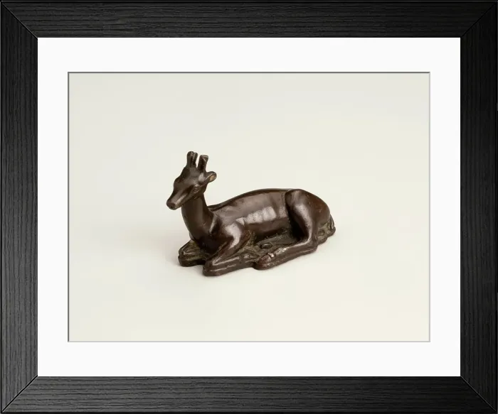Framed Print : Deer, 1368-1644. Creator: Unknown Framed Print : Deer, 1368-1644. Creator: Unknown