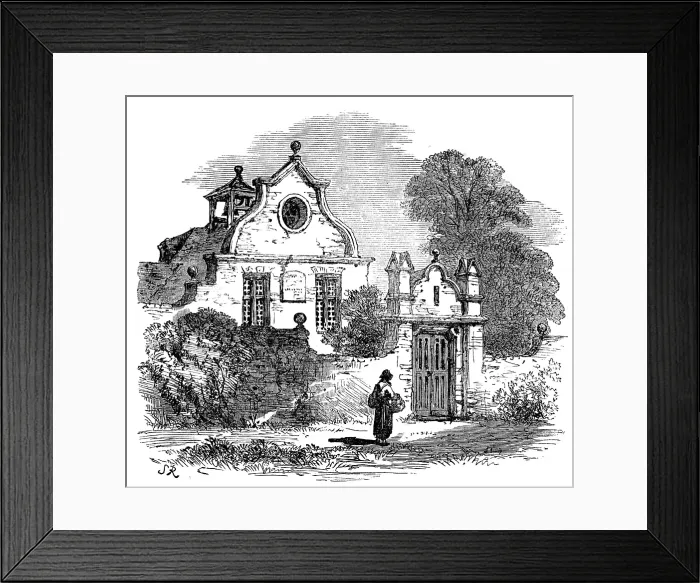 Framed Print : The Isle of Thanet: Michael Yoakley's Hospital, Margate, 1873. Creator: Unknown. The Isle of Thanet: Michael Yoakley's Hospital, Margate, 1873. Creator: Unknown