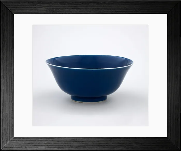 Framed Print : Bowl, 1736-1795. Creator: Unknown Framed Print : Bowl, 1736-1795. Creator: Unknown