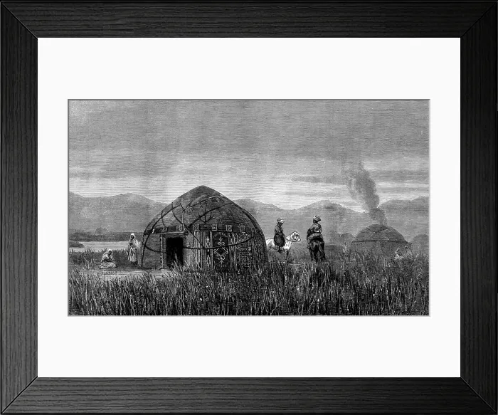 Framed Print : A Khirgese Camp, from Wereschagin's pictures of Central Asia, at the Crystal Palace, 1873. Creator: J Cooper. A Khirgese Camp, from Wereschagin's pictures of Central Asia, at the Crystal Palace, 1873. Creator: J Cooper Framed Print : A Khirgese Camp, from Wereschagin's pictures of Central Asia, at the Crystal Palace, 1873. Creator: J Cooper. A Khirgese Camp, from Wereschagin's pictures of Central Asia, at the Crystal Palace, 1873. Creator: J Cooper