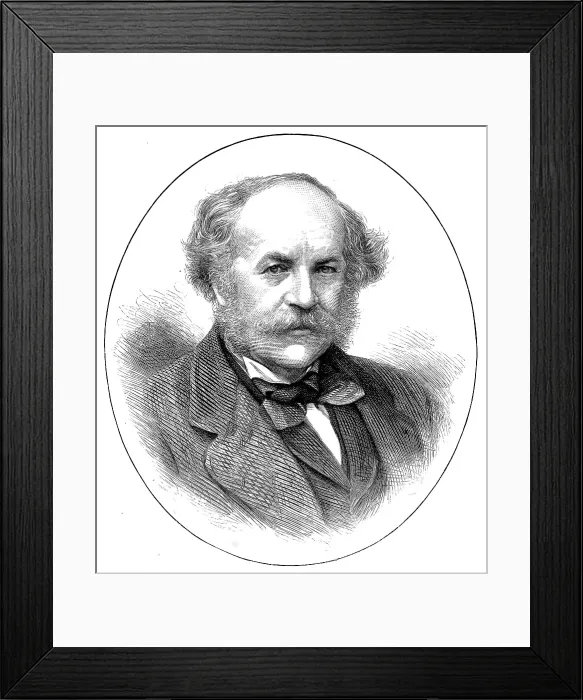 Framed Print : Major-General Sir Henry Rawlinson, K.C.B, member of the Council for India, 1873. Creator: Unknown Framed Print : Major-General Sir Henry Rawlinson, K.C.B, member of the Council for India, 1873. Creator: Unknown