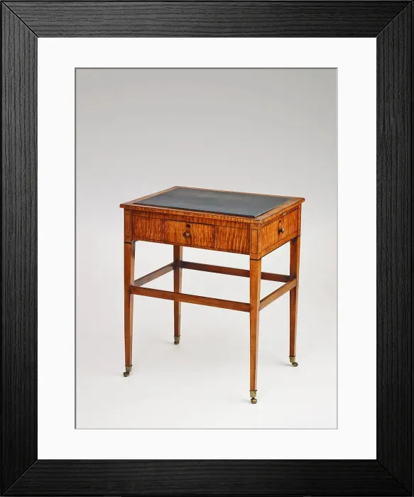 Framed Print : Mixing table, about 1780-1800. Creator: Unknown