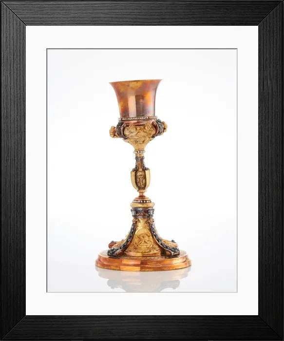 Framed Print : Chalice, 1770-1800. Creator: Unknown Framed Print : Chalice, 1770-1800. Creator: Unknown