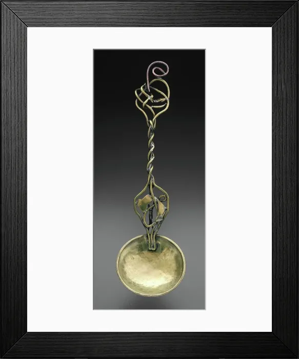 Framed Print : Spoon, about 1916-1920. Creator: Janet Payne Bowles Framed Print : Spoon, about 1916-1920. Creator: Janet Payne Bowles