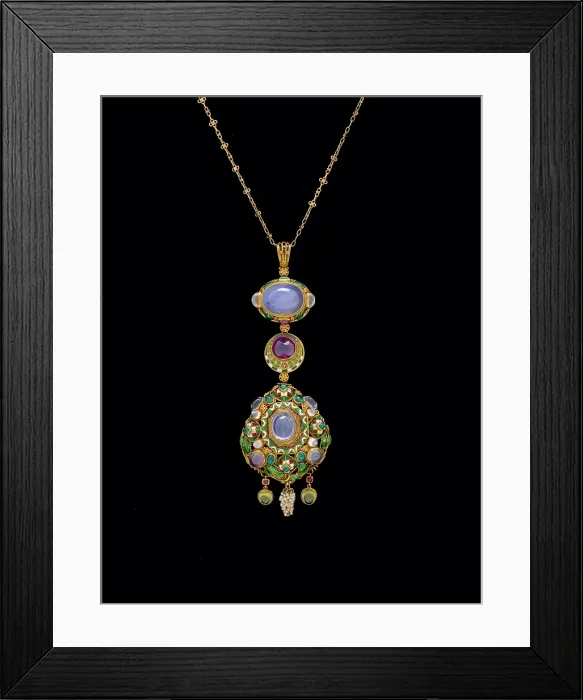 Framed Print : Pendant, about 1908. Creator: Henry Wilson Framed Print : Pendant, about 1908. Creator: Henry Wilson