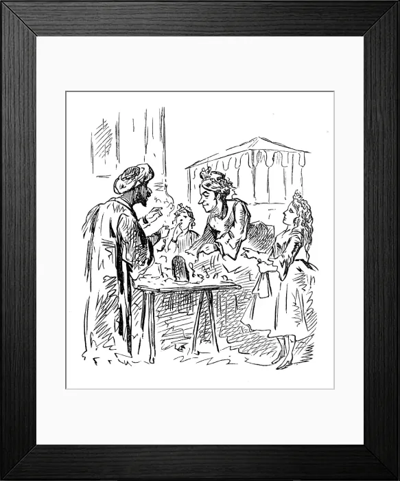 Framed Print : Sketches at the Vienna Exhibition, 1873. Creator: Unknown Framed Print : Sketches at the Vienna Exhibition, 1873. Creator: Unknown