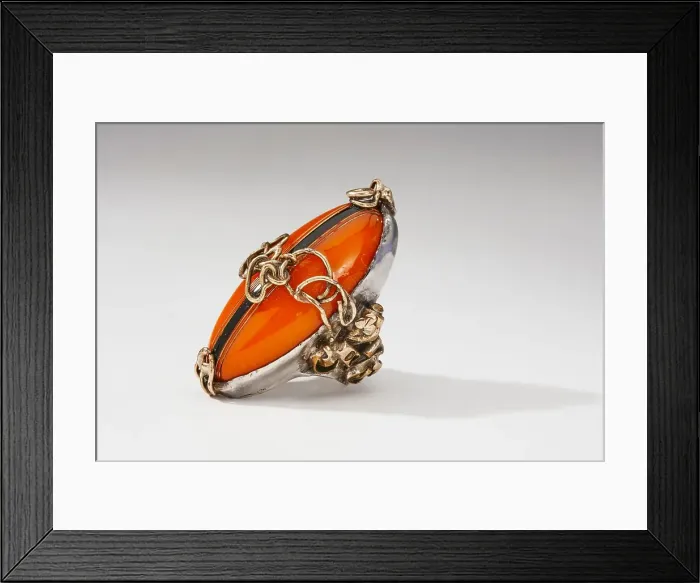 Framed Print : Ring, about 1916-1920. Creator: Janet Payne Bowles Framed Print : Ring, about 1916-1920. Creator: Janet Payne Bowles
