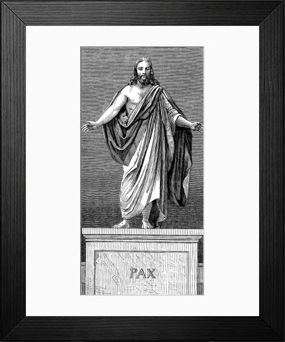 Framed Print : The Vienna Exhibition: tapestries for wall decoration, 1873. Creator: Unknown Framed Print : The Vienna Exhibition: tapestries for wall decoration, 1873. Creator: Unknown