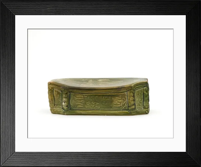 Framed Print : Pillow with floral design, about 1150. Creator: Unknown Framed Print : Pillow with floral design, about 1150. Creator: Unknown