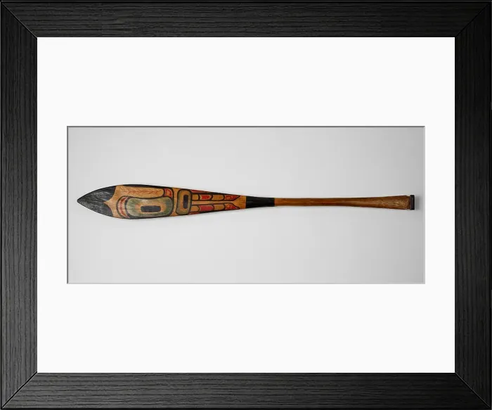 Framed Print : Paddle, 1880-1886. Creator: Unknown Framed Print : Paddle, 1880-1886. Creator: Unknown