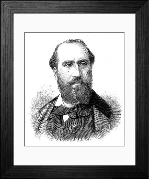 Framed Print : M. Faure, 1873. Creator: Unknown Framed Print : M. Faure, 1873. Creator: Unknown