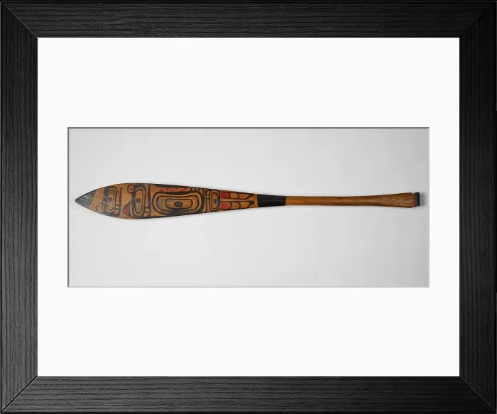 Framed Print : Paddle, 1880-1886. Creator: Unknown Framed Print : Paddle, 1880-1886. Creator: Unknown