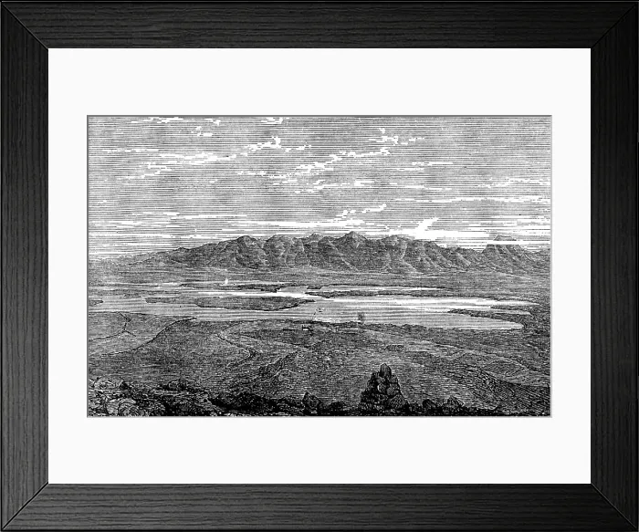 Framed Print : Pearl River, Sandwich Islands, 1873. Creator: Unknown Framed Print : Pearl River, Sandwich Islands, 1873. Creator: Unknown
