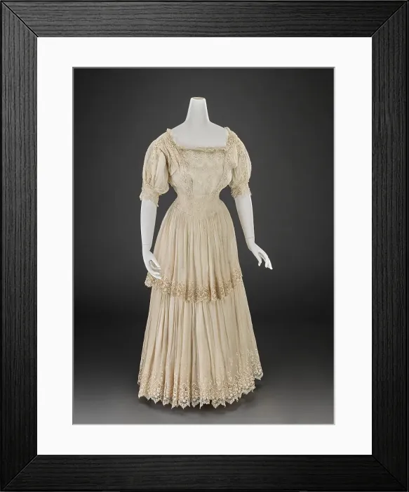 Framed Print : Dress, about 1906. Creator: Unknown Framed Print : Dress, about 1906. Creator: Unknown