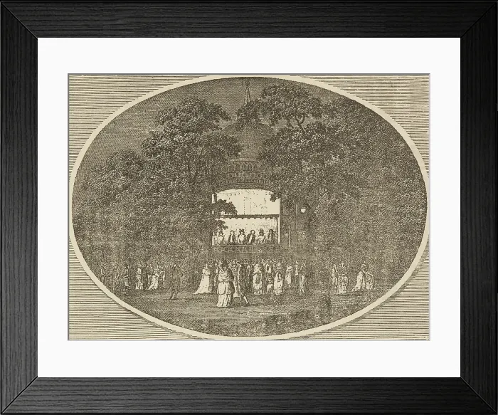 Framed Print : Old Vauxhall Gardens from Mr J. F. Bursill's Lambeth Collection, 1892. Creator: Unknown. Old Vauxhall Gardens from Mr J. F. Bursill's Lambeth Collection, 1892. Creator: Unknown Framed Print : Old Vauxhall Gardens from Mr J. F. Bursill's Lambeth Collection, 1892. Creator: Unknown. Old Vauxhall Gardens from Mr J. F. Bursill's Lambeth Collection, 1892. Creator: Unknown