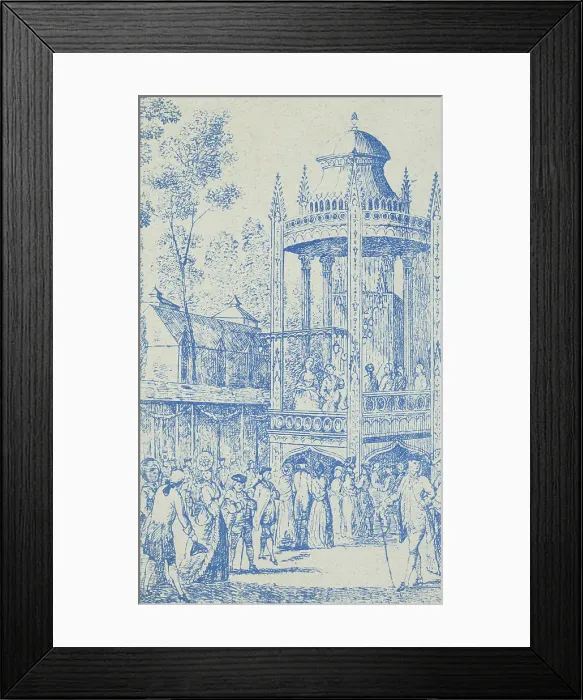 Framed Print : Old Vauxhall Bazaar, 1888. Creator: Unknown Framed Print : Old Vauxhall Bazaar, 1888. Creator: Unknown