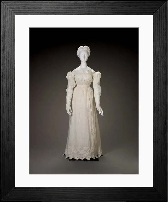 Framed Print : Dress, 1820s. Creator: Unknown Framed Print : Dress, 1820s. Creator: Unknown