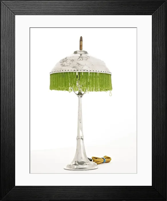 Framed Print : Lamp, c1890-1910. Creator: JP Kayser Sohn Framed Print : Lamp, c1890-1910. Creator: JP Kayser Sohn