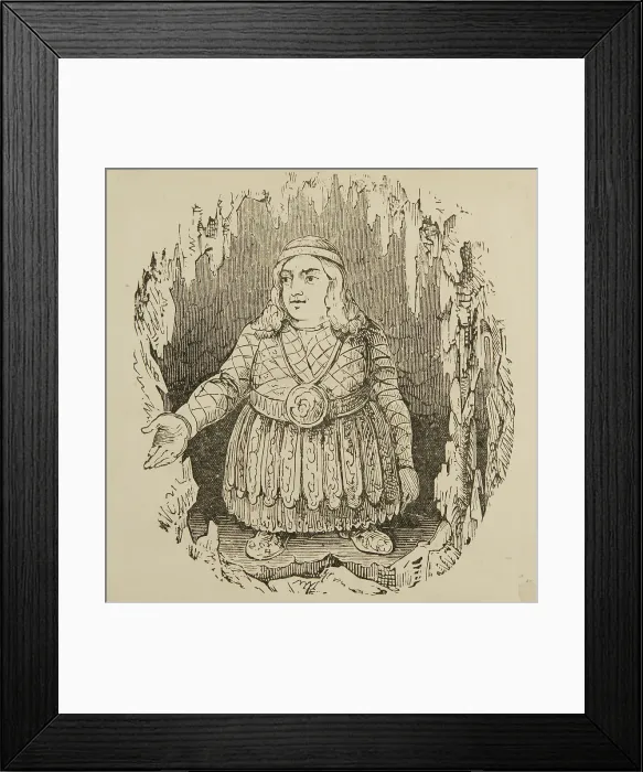 Framed Print : What Is It? - attraction at the Egyptian Hall, Piccadilly, 1846. Creator: Unknown. What Is It? - attraction at the Egyptian Hall, Piccadilly, 1846. Creator: Unknown Framed Print : What Is It? - attraction at the Egyptian Hall, Piccadilly, 1846. Creator: Unknown. What Is It? - attraction at the Egyptian Hall, Piccadilly, 1846. Creator: Unknown