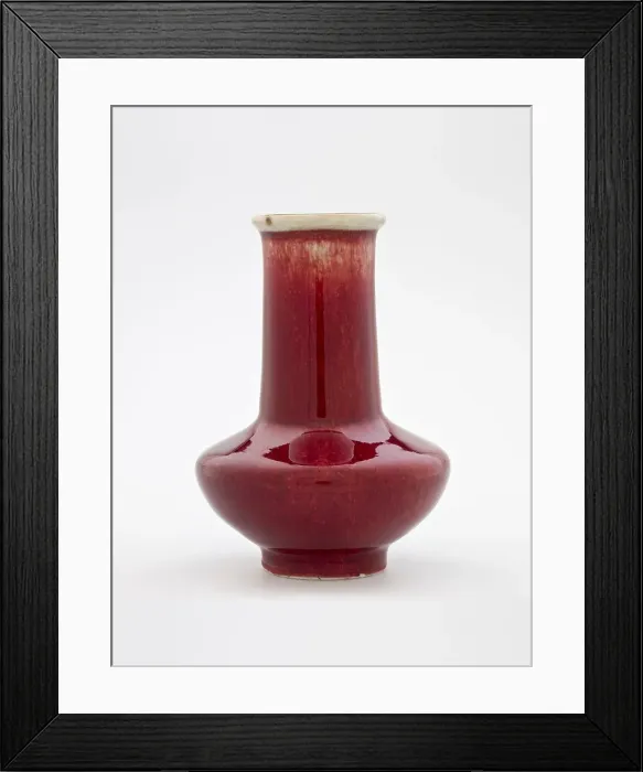 Framed Print : Vase, 1662-1722. Creator: Unknown Framed Print : Vase, 1662-1722. Creator: Unknown