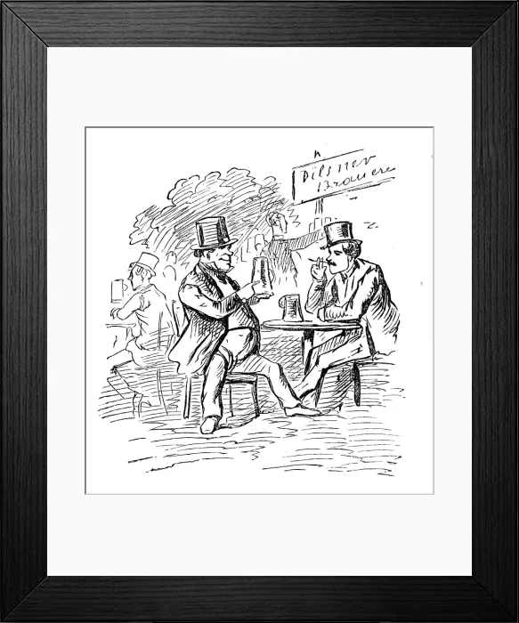 Framed Print : Sketches at the Vienna Exhibition, 1873. Creator: Unknown Framed Print : Sketches at the Vienna Exhibition, 1873. Creator: Unknown