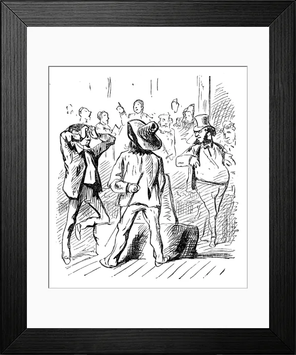 Framed Print : Sketches at the Vienna Exhibition, 1873. Creator: Unknown Framed Print : Sketches at the Vienna Exhibition, 1873. Creator: Unknown