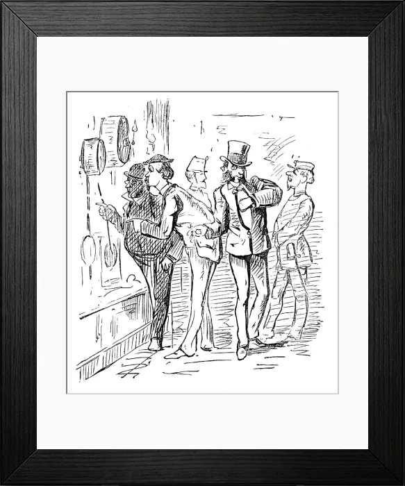 Framed Print : Sketches at the Vienna Exhibition, 1873. Creator: Unknown Framed Print : Sketches at the Vienna Exhibition, 1873. Creator: Unknown