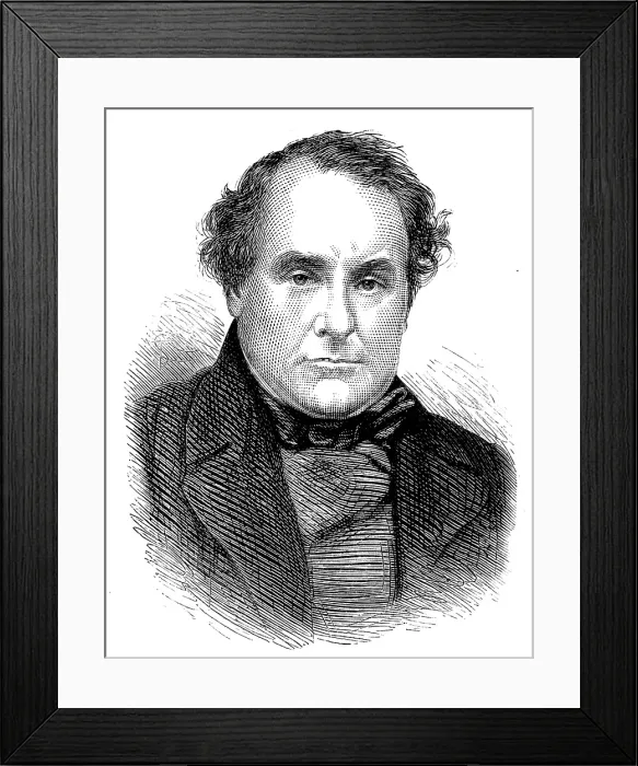 Framed Print : The late Mr. Henry Bright, artist, 1873. Creator: Unknown Framed Print : The late Mr. Henry Bright, artist, 1873. Creator: Unknown