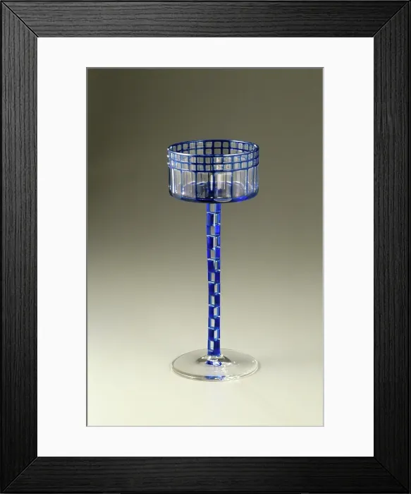 Framed Print : Wine glass, 1905-1906. Creators: Otto Prutscher, Meyr's Neffe. Wine glass, 1905-1906. Creators: Otto Prutscher, Meyr's Neffe Framed Print : Wine glass, 1905-1906. Creators: Otto Prutscher, Meyr's Neffe. Wine glass, 1905-1906. Creators: Otto Prutscher, Meyr's Neffe