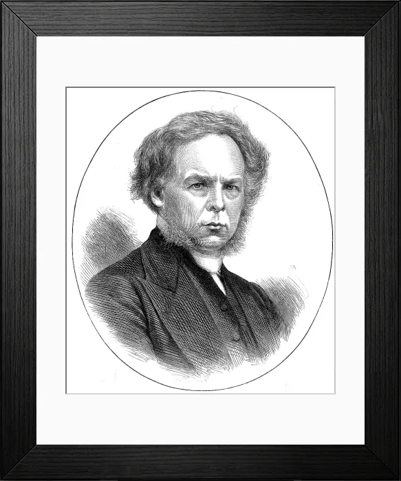Framed Print : The Rev. G. T. Perks, President of the Wesleyan Methodist Conference, 1873. Creator: Unknown Framed Print : The Rev. G. T. Perks, President of the Wesleyan Methodist Conference, 1873. Creator: Unknown