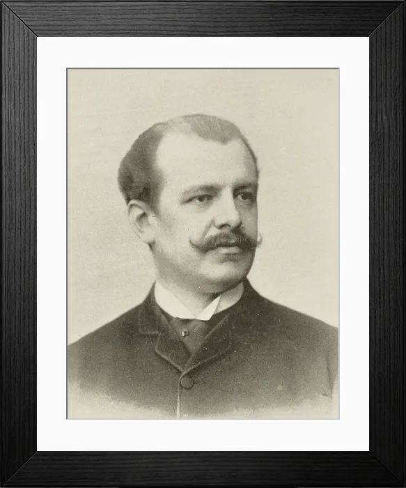 Framed Print : Monsieur Jean de Reszke of the Metropolitan Opera Company Season 1893-4, 1893. Creator: Unknown Framed Print : Monsieur Jean de Reszke of the Metropolitan Opera Company Season 1893-4, 1893. Creator: Unknown