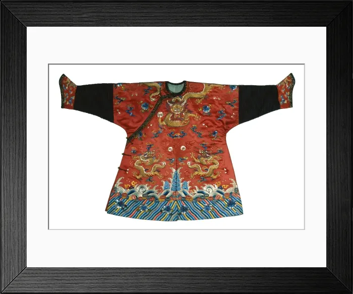 Framed Print : Boy's Dragon Robe, about 1870. Creator: Unknown. Boy's Dragon Robe, about 1870. Creator: Unknown Framed Print : Boy's Dragon Robe, about 1870. Creator: Unknown. Boy's Dragon Robe, about 1870. Creator: Unknown