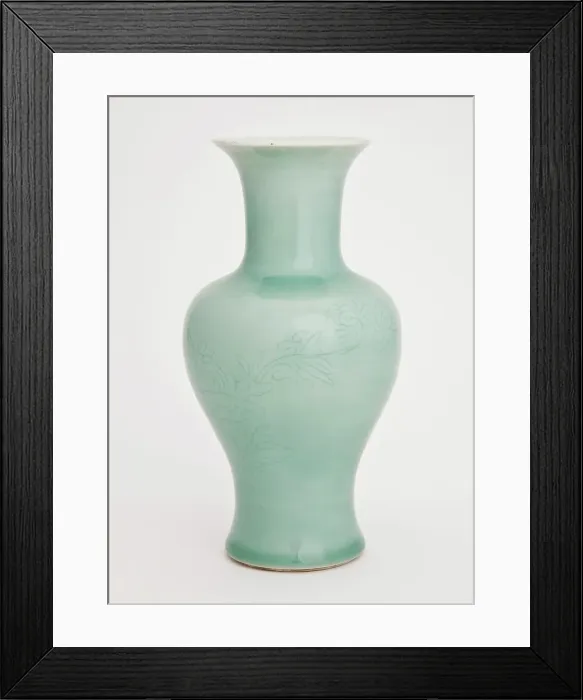 Framed Print : Vase, 1723-1735. Creator: Unknown Framed Print : Vase, 1723-1735. Creator: Unknown